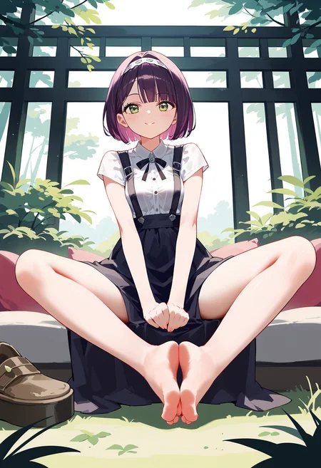 score_9, score_7_up,source_anime,anatomically correct,best perspective BREAK
<lora:feetsandwich:1> feetsandwich,
1girl, barefoot