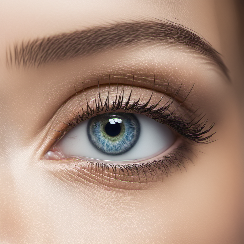 single eye, professional photo of perfecteyes eyes, studio lighting, intricate, healthly