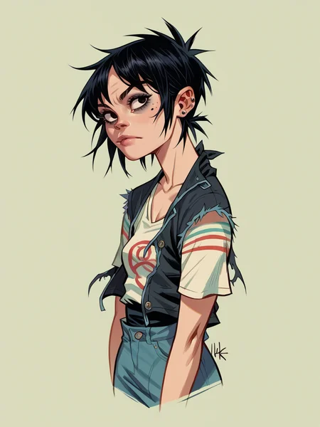 score_9, score_8_up, score_7_up, score_6_up, score_5_up, <lora:H3wl3ttXLP:1> h3wl3tt, 1girl, black hair,