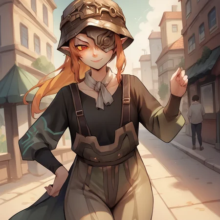 2girls, 1girl, short girl, outdoors, city, <lora:midna:0.8> , midnaSDXL, 1girl, solo, long hair, red eyes, pointy ears, orange hair, ponytail, colored skin, helmet, wide hips, yellow sclera, colored sclera, one eye covered, multicolored skin, two-tone skin, midna, smile, hands on own hips, looking at viewer, <lora:rororoV1:0.85> ,
2girls, outdoors, city, tall girl, 1girl, <lora:tp_hena_tphna_ponyxl_v1:1> , tphna, solo, freckles,
score_9, score_8_up, score_7_up, score_6_up, score_5_up, score_4_up, source_anime, masterpiece