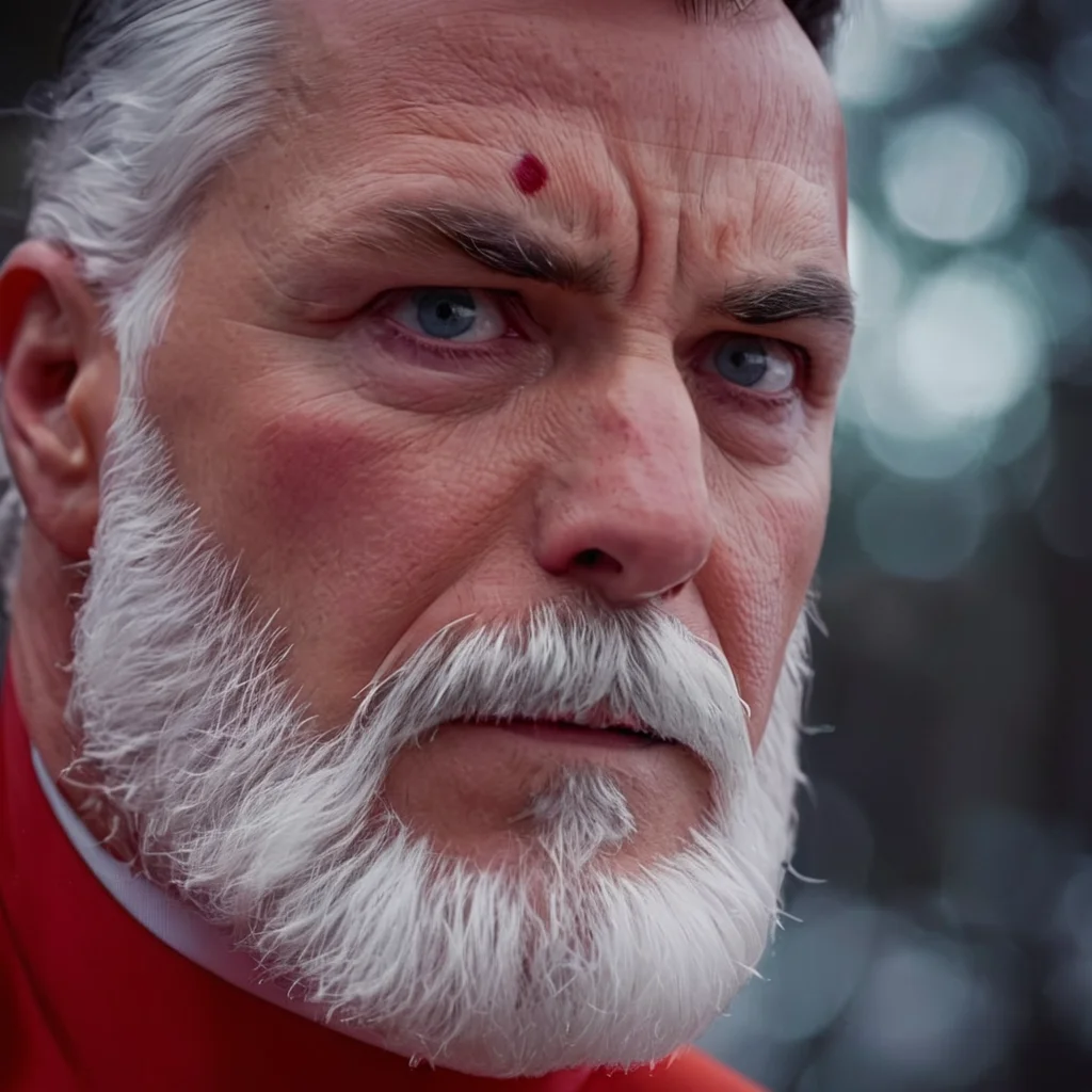 cinematic film still of <lora:Invincible (TV series):0.4>
<lora:detailed:0.4> detailed
<lora:perfection style:0.4> perfect
<lora:PerfectEyesXL:0.3>
<lora:Omni-Man v2:0.9> red white outfit
Omni-Man older a man with a beard , shallow depth of field, vignette, highly detailed, high budget, bokeh, cinemascope, moody, epic, gorgeous, film grain, grainy