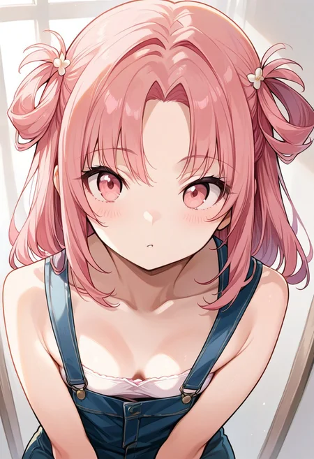 score_9, score_8_up, score_7_up, c3l3st3, pink hair, pink eyes, source_anime, ntm,