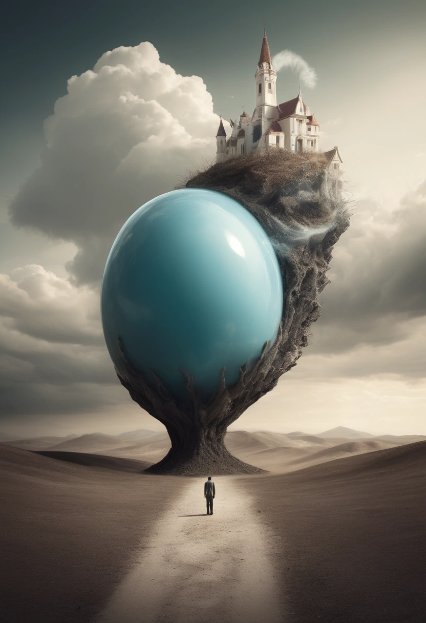 epicgoo. concept photograph, surreal scene, high resolution