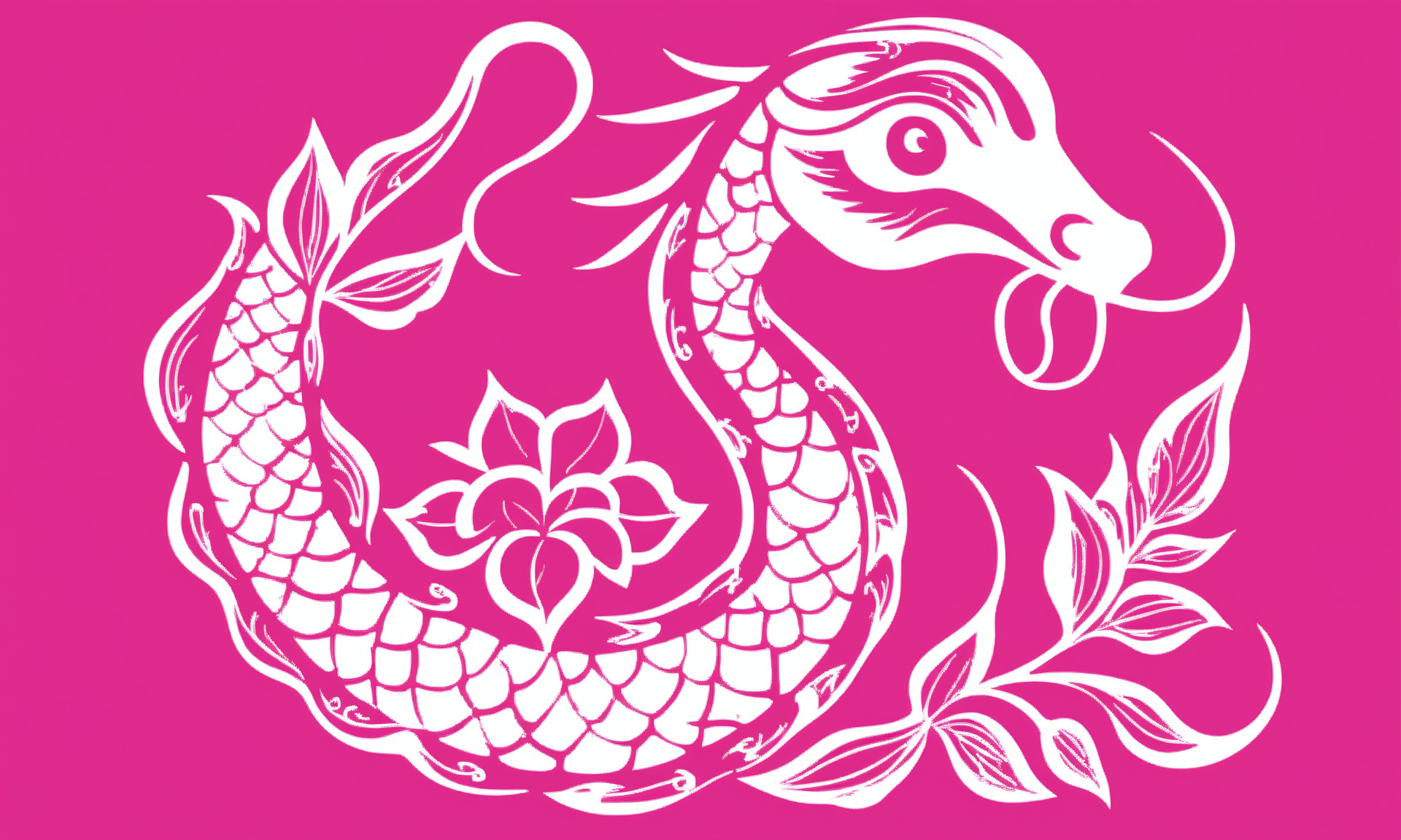 <lora:papercutcd_xl-000004:0.8>, a Chinese paper cut of a snake , papercutcd_xl, pink theme, (solo:1.2), no humans, chinese zodiac,, cutie, cute, (white background:1.3, Unbelievable Digital Artwork:1.3), CGSociety, ArtStation, master works, masterpiece, best quality, ultra detailed, high quality