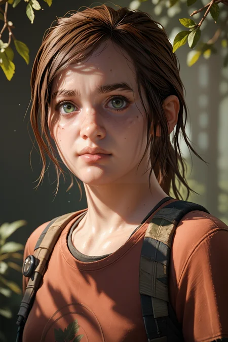 score_9, score_8_up, score_7_up, score_6_up
<lora:TLOUEllie:1.0>
TLOUEllie, 1girl, ponytail, brown hair, green eyes, looking at viewer, portrait