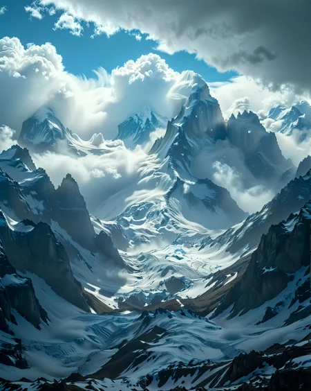 Patagonian peaks piercing through lenticular cloud halos during Monochrome winter: Nimbostratus blanket erasing color from world,
<lora:extremely_detailed:0.1> extremely detailed,
<lora:Flux-XL_Scenery:0.7> flux-scenery,
<lora:add-detail-xl:0.35>,
<lora:DetailMaximizer:0.65>,
<lora:MidjourneyV6.1:0.55> midjourneyv6.1,
<lora:Dream Scenery XL:0.3> Dream Scenery,
detailxl