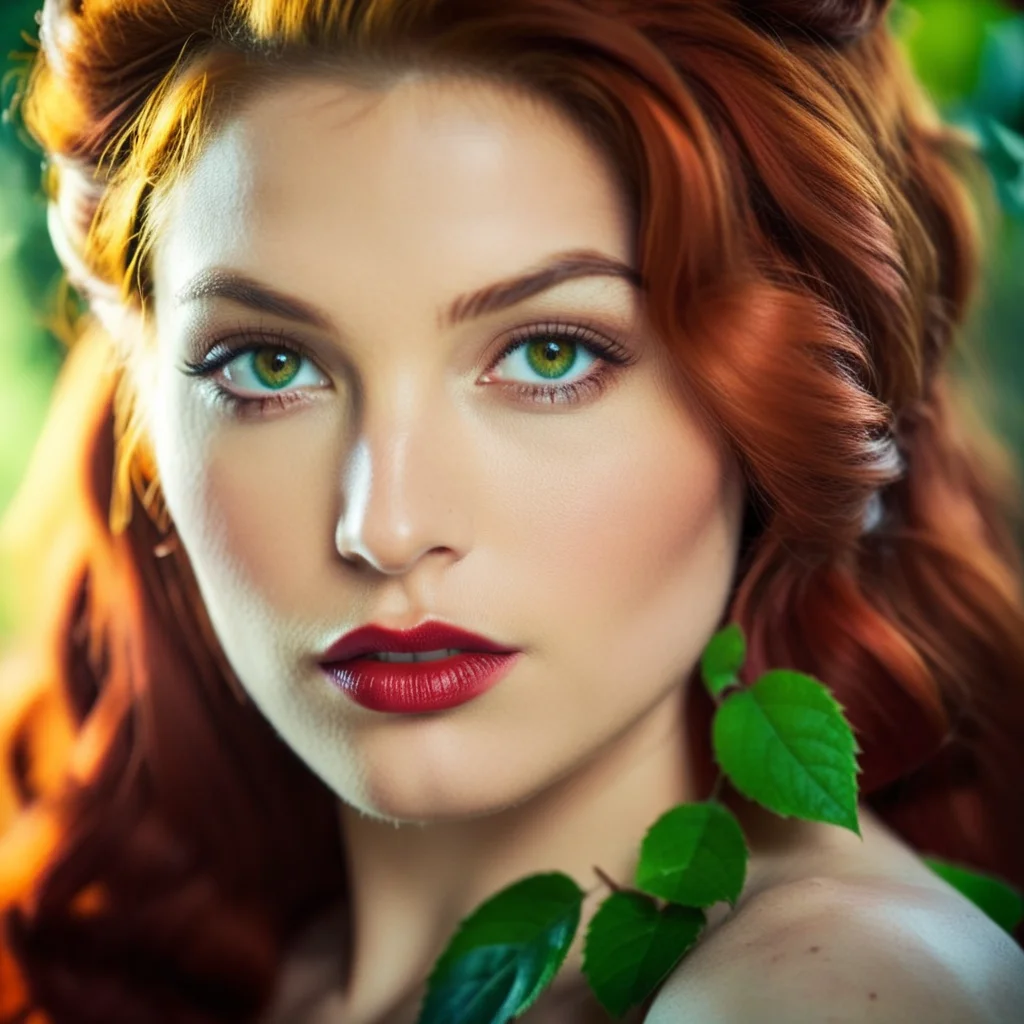 cinematic film still of <lora:Poison Ivy:1.2>
Poison Ivy a woman with red hair and green eyes
<lora:nsfw-xl-2.0:1>, shallow depth of field, vignette, highly detailed, high budget, bokeh, cinemascope, moody, epic, gorgeous, film grain, grainy