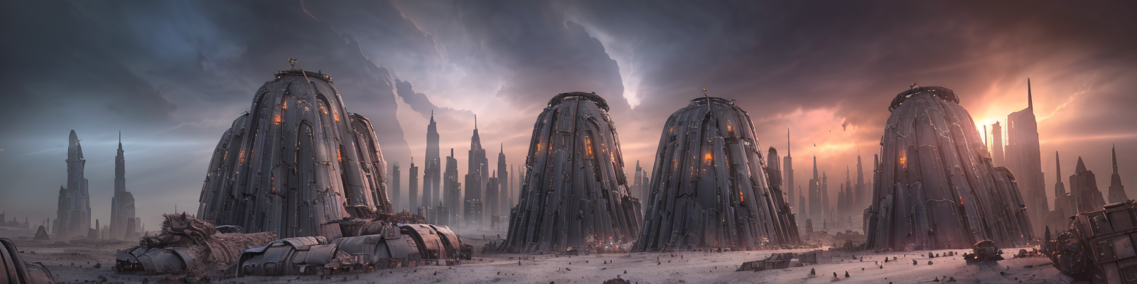 cityscape, <lora:Wasteland:0.66> Wasteland, the, and, with, wasteland, background, (darkness) , (at night) , 
, architecture, city of a landscape of a (foreign planet, habitated, planet earth visible in sky:1.3) , Winter, scene, photography, (overwhelming:1.2) , (high details:1.0) , (Photorealistic:1.2) , subsurface scattering, (detailed background visible:1.2) , (crafted style) (detailed hyperrealism) , (At heart composition) , (captivating photograph:1.2)