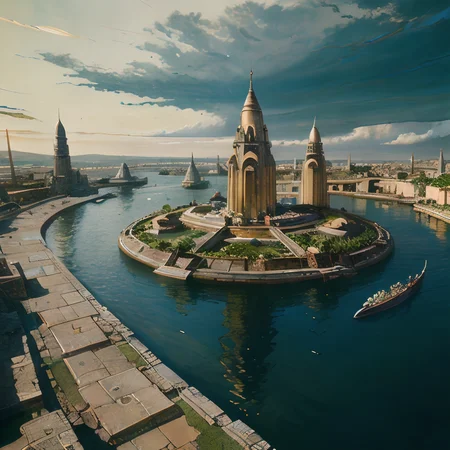 (Masterpiece), artwork, moebius steampunk, a picture of a huge lively aztec port, in the background a city of white impressive buildings stretching up the green hills, domes, and temples dominating the skyline, flying machines in a clouded sky, in the harbour steampunk-cruiser arriving and leaving, best quality, ultra high res, cinematic lighting, dramatic lighting, glorious, spectacular, dslr, ultra quality, sharp focus, tack sharp, dof, film grain, technicolor, Fujifilm XT3, photorealistic, 8K UHD <lora:Don_Lawrence_Storm_v1:0.6>, dlstormstyle, <lora:Moebius:0.9> <lora:Nouveau_last:0.6>, art nouveau Style,