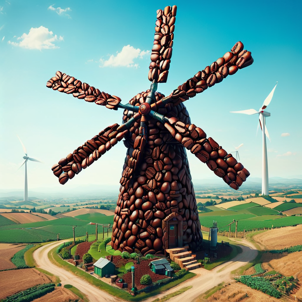 cffb<lora:cffb:1> windmill, wires,intuitive controls,  moiré,  slimy