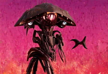 concept-tripod, cinematic, closeup, epic