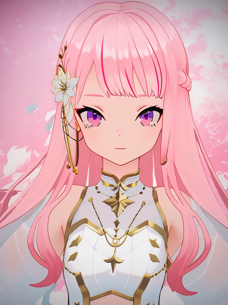 score_9,score_8_up,score_7,huge filesize,wallpaper,HH_hime,1girl,solo,virtual youtuber,pink hair,long hair,bangs,<lora:Eyes_Lora_Pony_Perfect_eyes:0.8>,purple eyes,<lora:HimeTanaka_PONY_V3:0.8>,