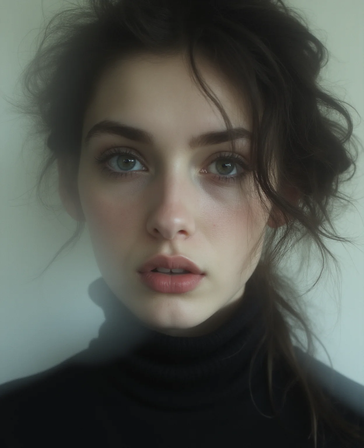 experimental surreal portrait photography, black eyes, beautiful model, thin face, motion blur, double exposure, surreal, gloomy, melancholy,
chromatic aberration, film grain, underexposed,
<lora:amateurphotov2:0.5>