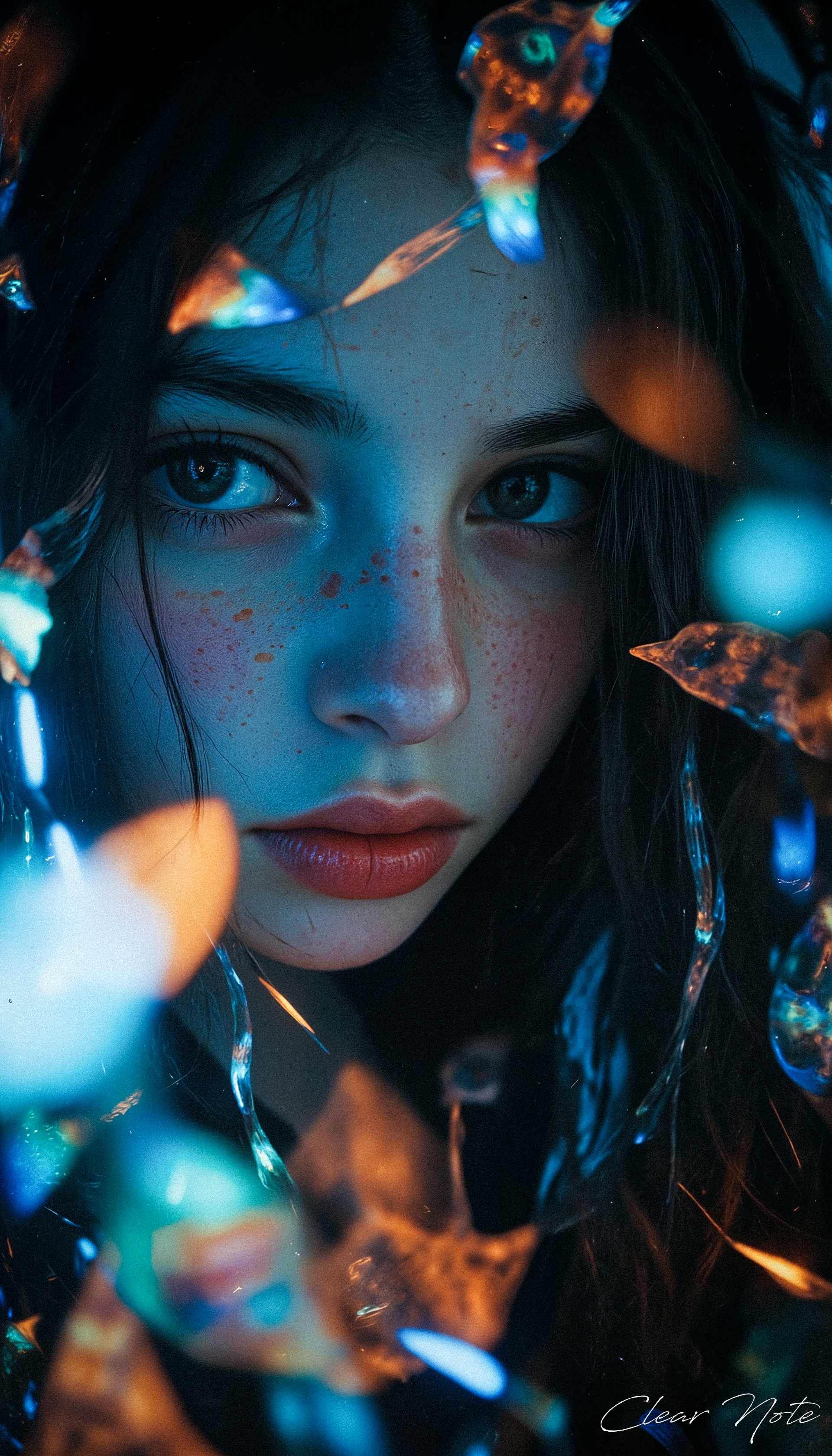 A shy woman with a strong sense of self-loathing. You are much more beautiful than you think.
