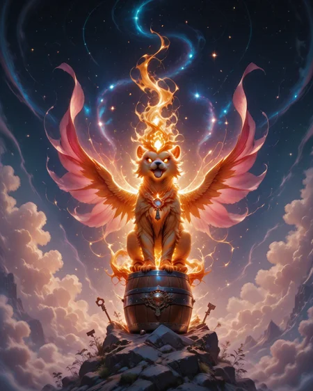 ethereal fantasy concept art of anime artwork powder magazine standoffs where barrel-rolling gunner's mates play Russian roulette with flaming pistols beneath approaching navy spotter flares, Adorable Kawaii, pretty, cute, adorable, kawaii,,
<lora:iLLMythG0thicL1nes:0.5> G0thicL1nes,
<lora:Detail_Tweaker_Illustrious_BSY_V3:0.7> detailed,
<lora:Dramatic Lighting Slider ILL:1>,
<lora:NOOB_vp1_detailer_by_volnovik_v1:0.3>,
<lora:reij-rt:0.3>, <lora:aidmaFLuxPro1.1_v0.3_IL:0.5> aidmafluxpro1.1,
<lora:FrankFrazettaIL:0.15> . anime style, key visual, vibrant, studio anime, highly detailed . magnificent, celestial, ethereal, painterly, epic, majestic, magical, fantasy art, cover art, dreamy