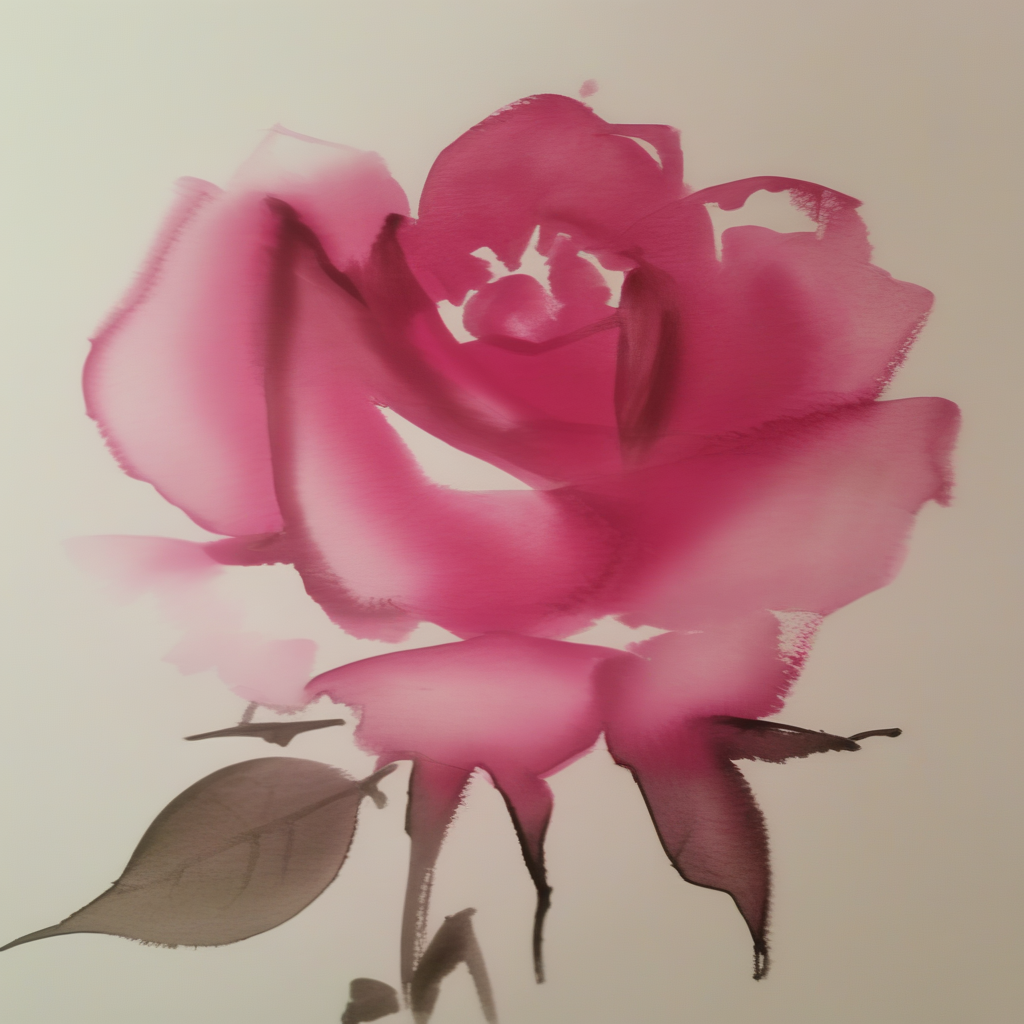 drawix10 rose<lora:drawix10:1>
