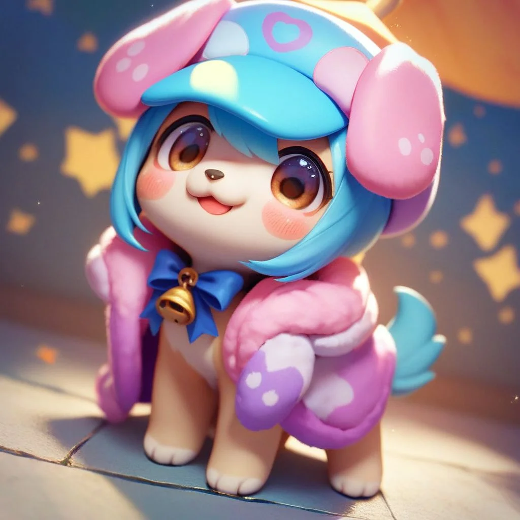 score_9, score_8_up, score_7_up, cute dog wearing hat