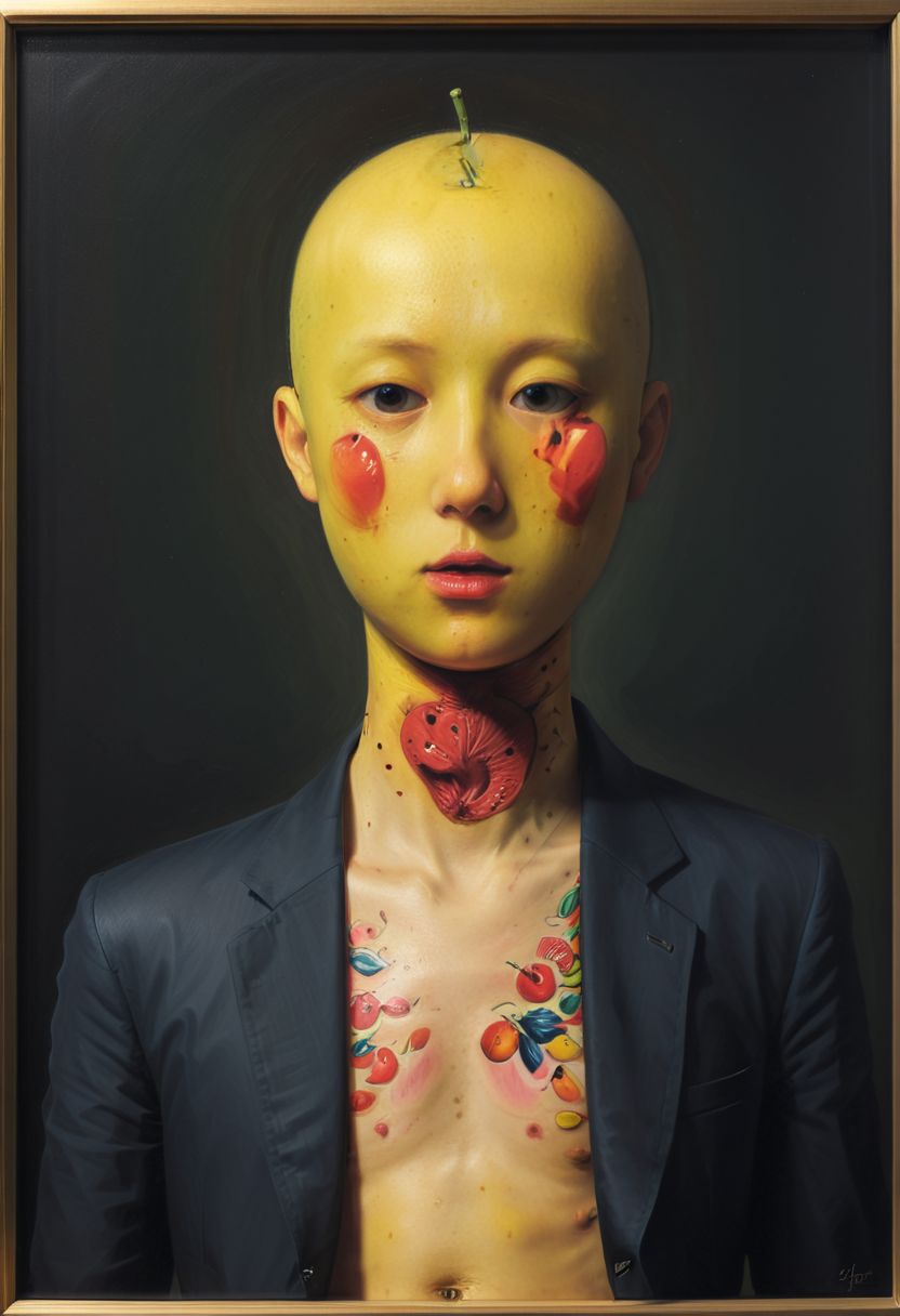 My head is slicing into enigmatic sections, and my primary symptom is that I have no face, but I must see, internationally recognized oil painting by the master, sold at auction for 23 million USD. Expressive powerfully pained expression intermingled with notes of confusion.