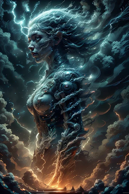 masterpiece,best quality,absurdres,high details,8K,photorealistic,1girl,(fullbody:1.5),<lora:Concept_-_Hella-sthetic_v2:0.7>,floating hair,floating above the ground,<lora:ElementWind:0.7>,elementwind,<lora:martius_storm:0.3>,martius_storm,<lora:Concept_-_LightningPunk_v1:0.3>,dianhuun,glowing,lightning,electricity,glowing eyes,eye of the storm,tornado,, intricate, elegant, highly detailed, symmetry, magical atmosphere, sharp focus, majestic, very coherent, radiant, advanced, cinematic, artistic, fine detail, winning, beautiful, stunning, dramatic light, designed, rich deep colors, perfect professional background, ambient, tailored set composition, (intricate details:0.9), (hdr, hyperdetailed:1.2)