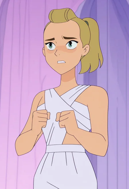 Spopstyle, upper body shot, CHAdora, ADOHair Style, Grotto Outfit, simple background,
BREAK
Determined: Intense gaze, clenched fists, and a firm expression, showcasing unwavering resolve and focus