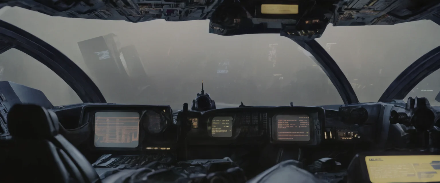<lora:bldr-000007:0.8>bldr, a view of a cockpit with a computer screen
blade runner, retrofuturism