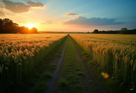 Par les soirs bleus d’été, j’irai dans les sentiers,
Picoté par les blés, fouler l’herbe menue :
Rêveur, j’en sentirai la fraîcheur à mes pieds.
Je laisserai le vent baigner ma tête nue.
Je ne parlerai pas, je ne penserai rien :
Mais l’amour infini me montera dans l’âme,
Et j’irai loin, bien loin, comme un bohémien,
Par la Nature, – heureux comme avec une femme.