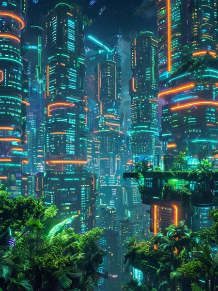 masterpiece,high resolution,
futuristic-city,city,neon,night, fused nature,
, <lora:futuristic_city-xl:0.6>