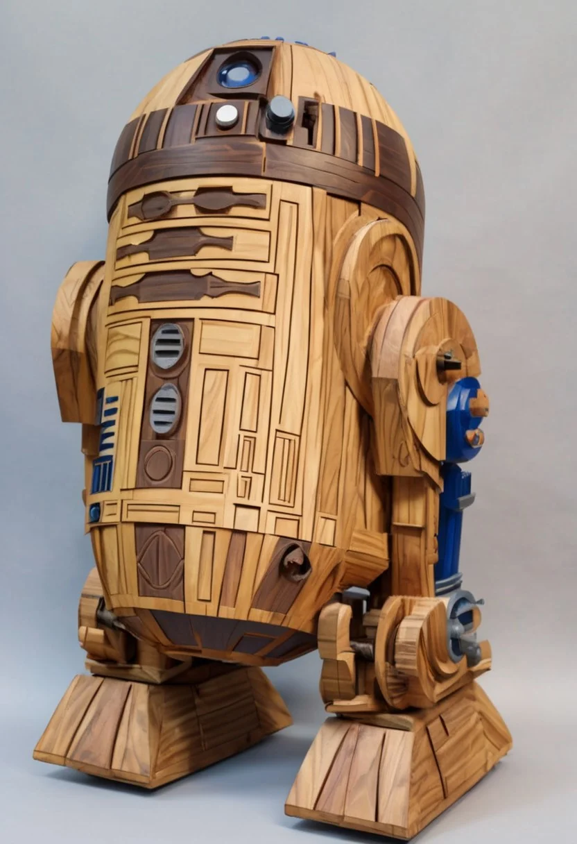 wooden r2d2 \(star wars\)