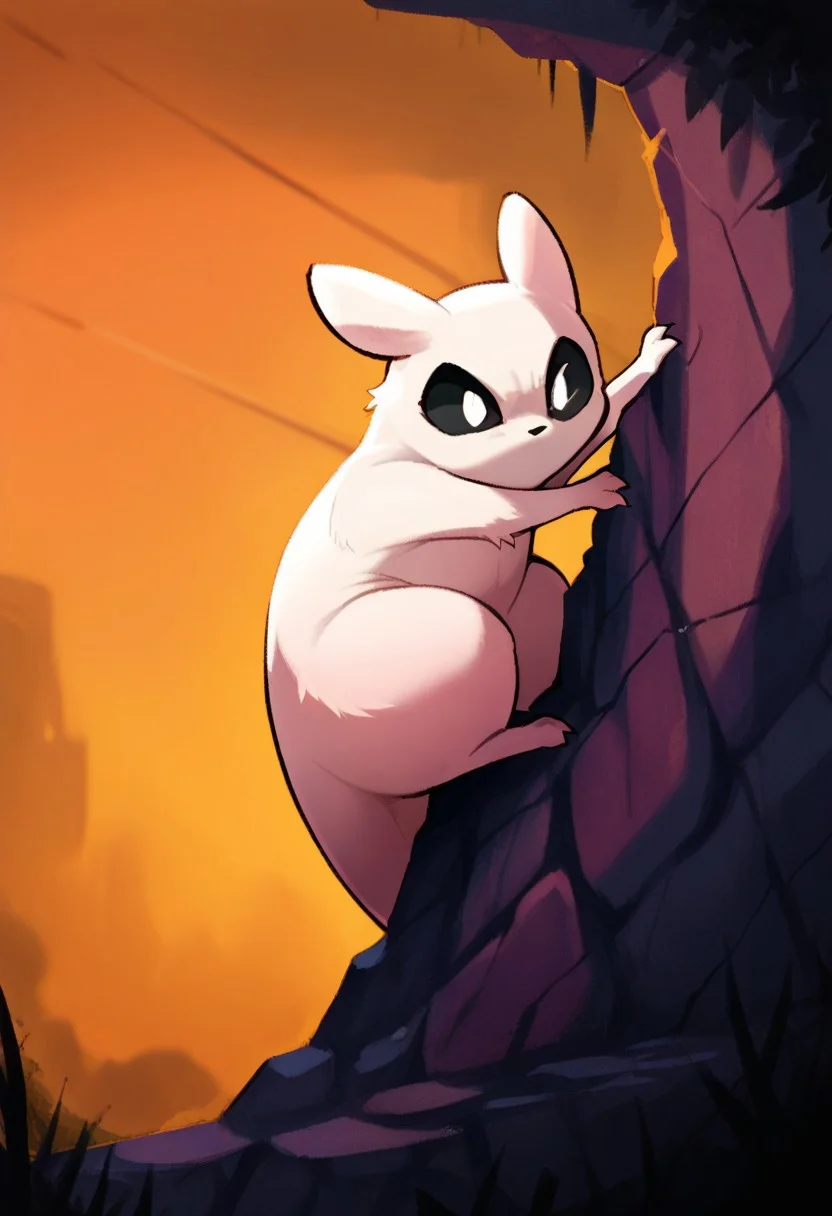 score_9, score_8_up, score_7_up, solo
1girl, score_9, score_8_up, score_7_up, score_6_up, score_5_up, score_4_up, , furry, solo, dagasi,slugcat, artificerslugcat, wolfanine,( feral:1.4), dark sclera, white fur, (black eyes, black sclera, black pupils), badass, climbing, dynamic pose, upward viewer, dynamic angle, rainworldartstyle