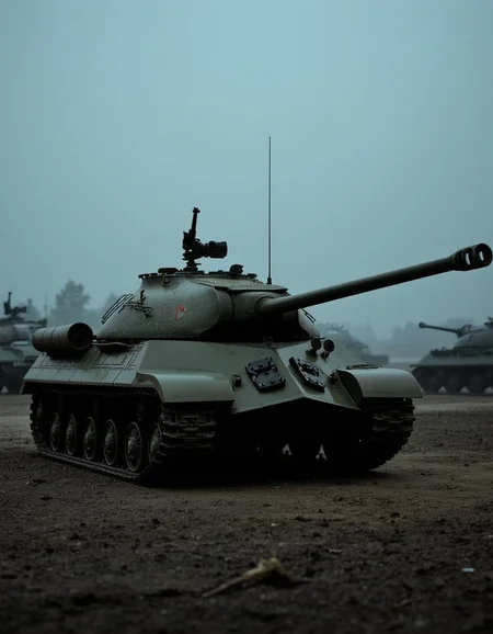 <lora:is3:0.9>is3,sketch of tank, masterpiece, best quality,, harsh atmosphere of the battlefield (1.4),, exquisite weapons (1.0), atmospheric lighting (1.1), cinematic composition (1.2), historical accuracy (1.4), 1950s,no humans,