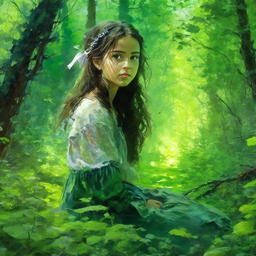 artmix05 girl in forest, very detailed  <lora:artmix05:1>