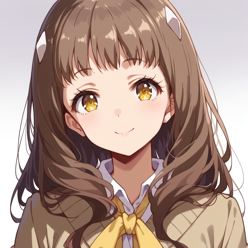 score_9, score_8_up, score_7_up, source_anime, BREAK amakata_amame, 1girl, looking at viewer, gradient background, light smile, brown hair,  skinny, <lora:amakata_amame-ponyXL-v0.5:1>