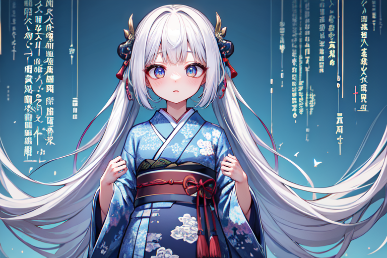 highly insanely detailed, masterpiece, top quality, best quality, highres, 4k, 8k, RAW photo, (very aesthetic, beautiful and aesthetic),  
(code_style,codestyle),english text,japanese text,traditional chinese text,(sympattern,geometric pattern), 
<lora:CodeStyle (half generic class)_564920:0.5>, 
(1girl:1.3), 1other, 
blue background,âââ