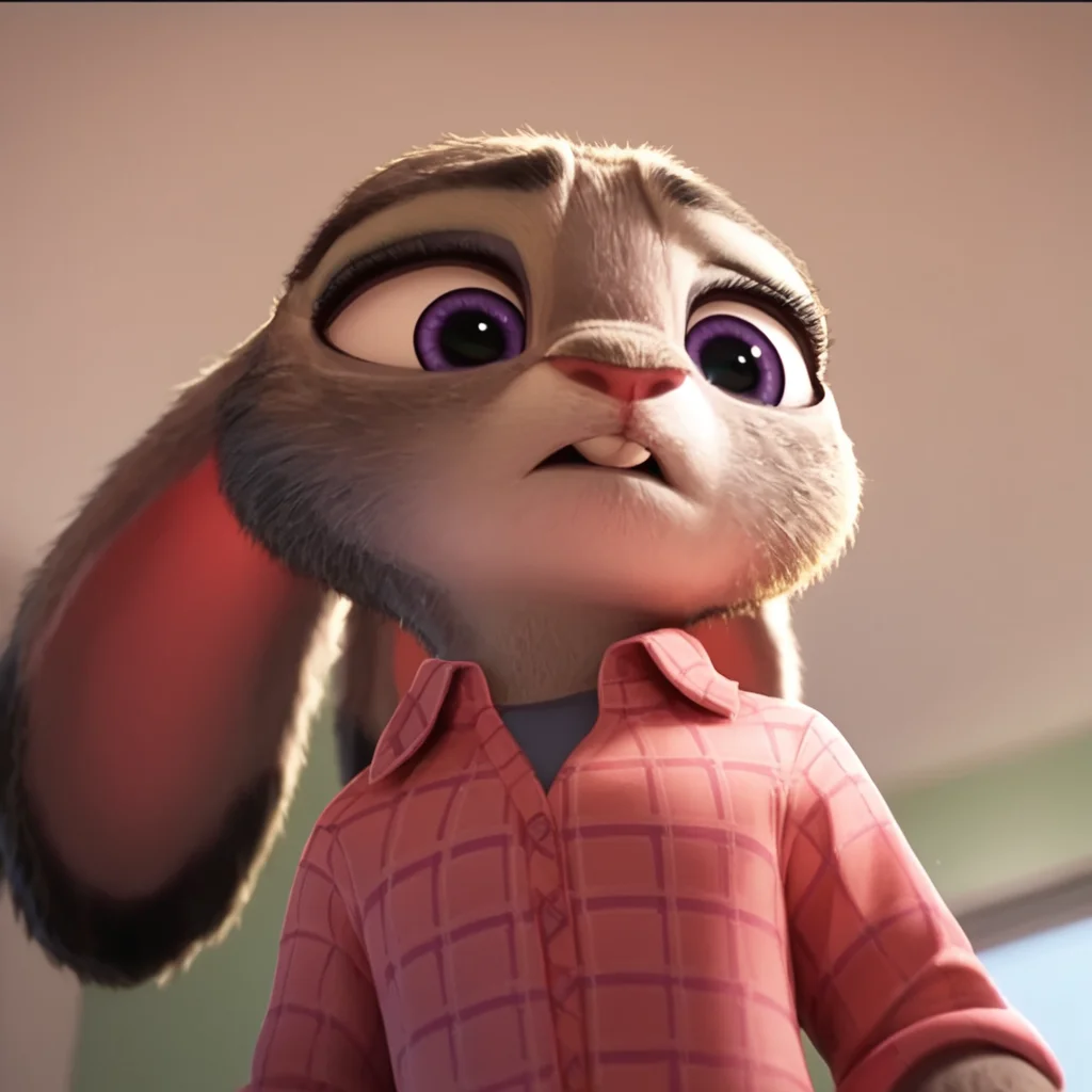 judyhopps looking down, low angle <lora:judyhopps-v1-ponyv6xl:1>, score_9, score_8_up, score_7_up, score_6_up, score_5_up, score_4_up