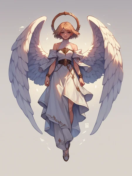 score_9, score_8_up, score_7_up, score_6_up, score_5_up, score_4_up, 1, w1ngs, <lora:w1ngsXLP:0.7> 1girl, angel wings,