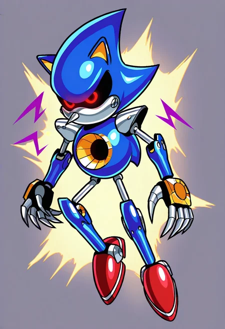 Classic Metal Sonic (Sonic The Hedgehog)