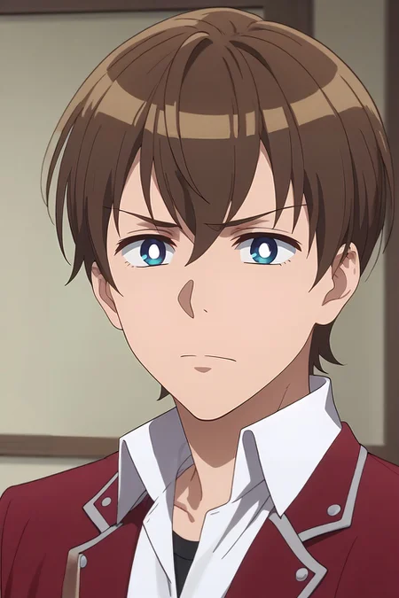 score_9, score_8_up, score_7_up, , rating_safe, intricate details, anime screencap, anime coloring, , , , 1boy, solo, male focus, <lora:masato_oosuki_pony:0.76>, masato_oosuki, brown hair, blue eyes, short hair, bangs, hair between eyes, bright pupils, white pupils, , , <lora:sdxl_lightning_8step_lora:1>