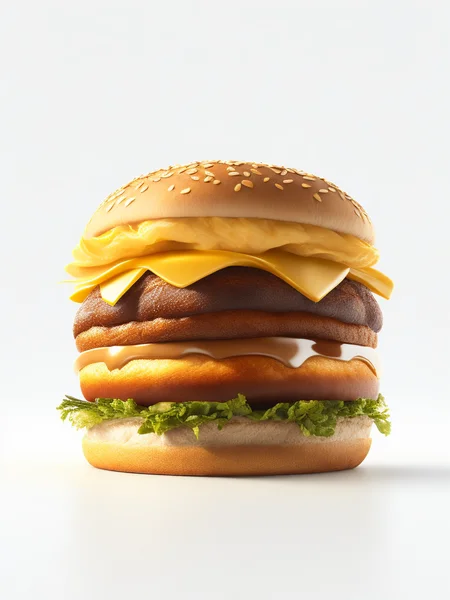 to8highkey style product shot of  a Big Mac isolated against a white background,matte, octane, unreal
