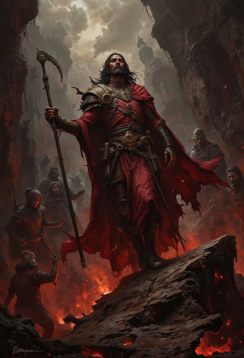 The gates of hell have opened, unleashing hell on earth.
Christ the King has risen and stands with his army of disciples.
<lora:Dieselcore:0.8> d1eselc0re
