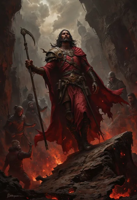The gates of hell have opened, unleashing hell on earth.
Christ the King has risen and stands with his army of disciples.
<lora:Dieselcore:0.8> d1eselc0re