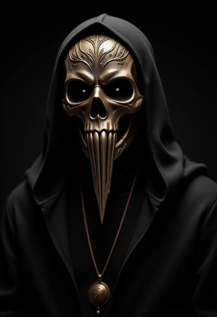 award winning studio photo of the grim reaper, ( plague doctor mask:1.2) , golden filigree, low key, high contrast, zbrush
,pinkhidreamfantasy, aidmamjv7