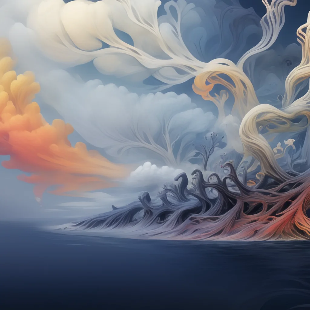 <lora:artfullyTREELUSION_SDXL_V1:1>, arttrlsn, , An ethereal cloud tree with roots and branches that form into various shapes, colorful, concept design for fantasy game, creating an otherworldly atmosphere. The branches of clouds form unique shapes and colors, creating the illusion it is growing from within them. The background features dark tones to contrast the bright colors of the cloudlike branches., detailed, high resolution, smoke billows from its base, symbolizing both chaos and beauty in nature. This concept could be used as a digital art piece or for fantasy book cover design in the style of various artists., symbolizing growth in various areas such as creativity or personal development. Digital art style, the colors of flames glow red, the overall color scheme has light tones. The digital art style creates a mysterious atmosphere in the style of digital art., the sky above is dark blue, the trunk is shaped like an island surrounded by water, white clouds form in various shapes, yellow and orange, An ethereal cloud tree with roots that wind through the sky, A cloud tree with roots that twist and wind