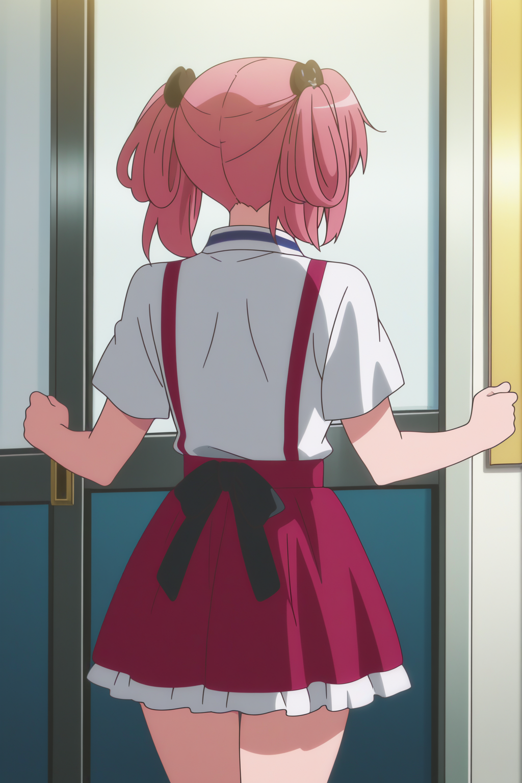 anime coloring, perfect composition, official art, masterpiece, Satone Shichimiya <lora:Chuunibyou_demo_Koi_ga_Shitai_-_Satone_Shichimiya_-_illustrious:0.8>
