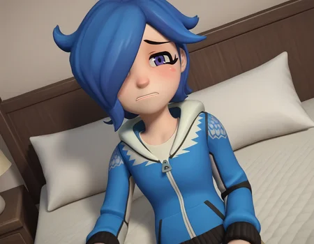 score_9, score_8_up, score_7_up, source_anime,
turboartificialrapidintelligence, <lora:turbo-artificial-rapid-intelligence-ponyxl-lora-nochekaiser:1>,
turbo artificial rapid intelligence, blue hair,hair over one eye, purple eyes, 3d,
hood, hoodie,
indoors, bed, bed room, on side, blush, drunk,
looking at viewer, cowboy shot, dutch angle, solo,