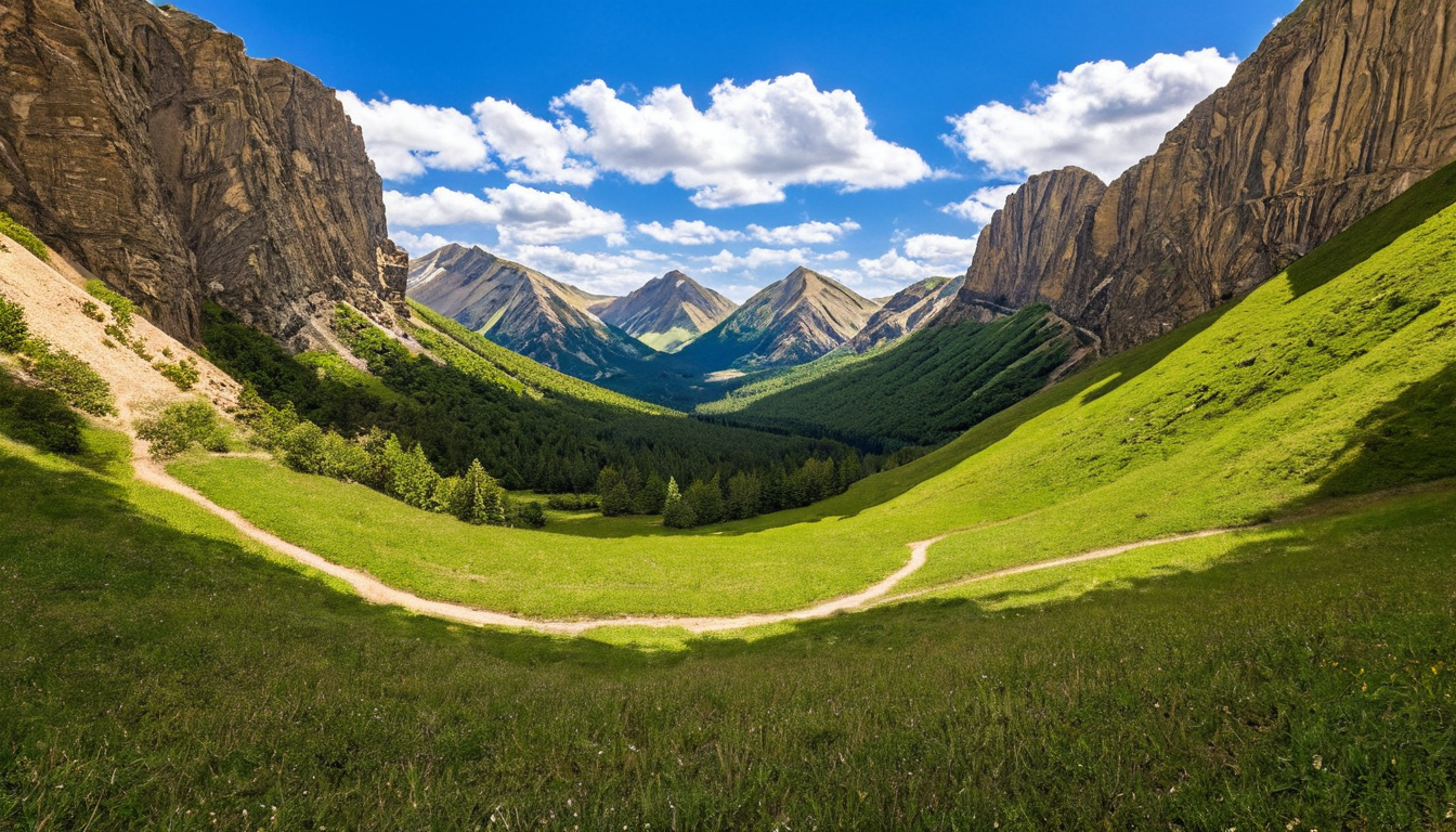 hidden mountain valley <lora:Earth35:1>