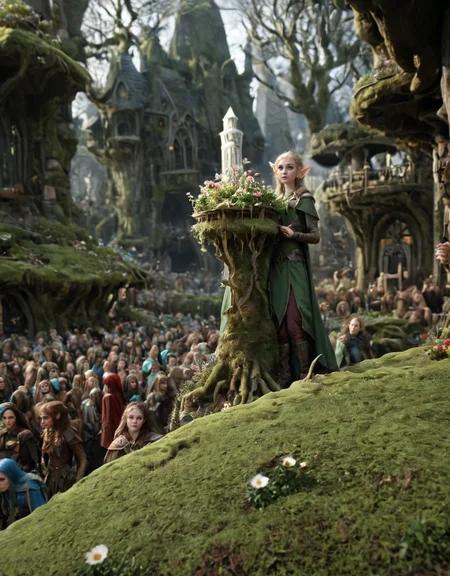 <lora:Space_Worlds_02_Dark_xlv1:1> sw02d_xl, elf city, elven,( depth of field:0.4), crowd, moss, flowers, roots,