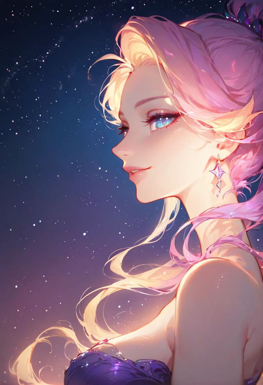 score_9, score_8_up, score_8, young woman,  cosmic, galaxy, rainbow colors,backlight colors,silhouette colors, glittering, glimmering, upper body,ethereal,silhouette,backlighting,glowing,dreamy,twinkling night sky,starry,bright colors,high contrast,vivid lighting, spirit animals, <lora:neoartcore-lora_PonyXL01C:0.3>  <lora:add-detail-xl:0.4>  <lora:princess_xl_v2:1>  <lora:[GP] somethingweird [Pony XL]:0.2>   <lora:Expressive_H:0.7> Expressiveh <lora:g0th1cPXL:0.3> g0thicPXL, glowing, neon,