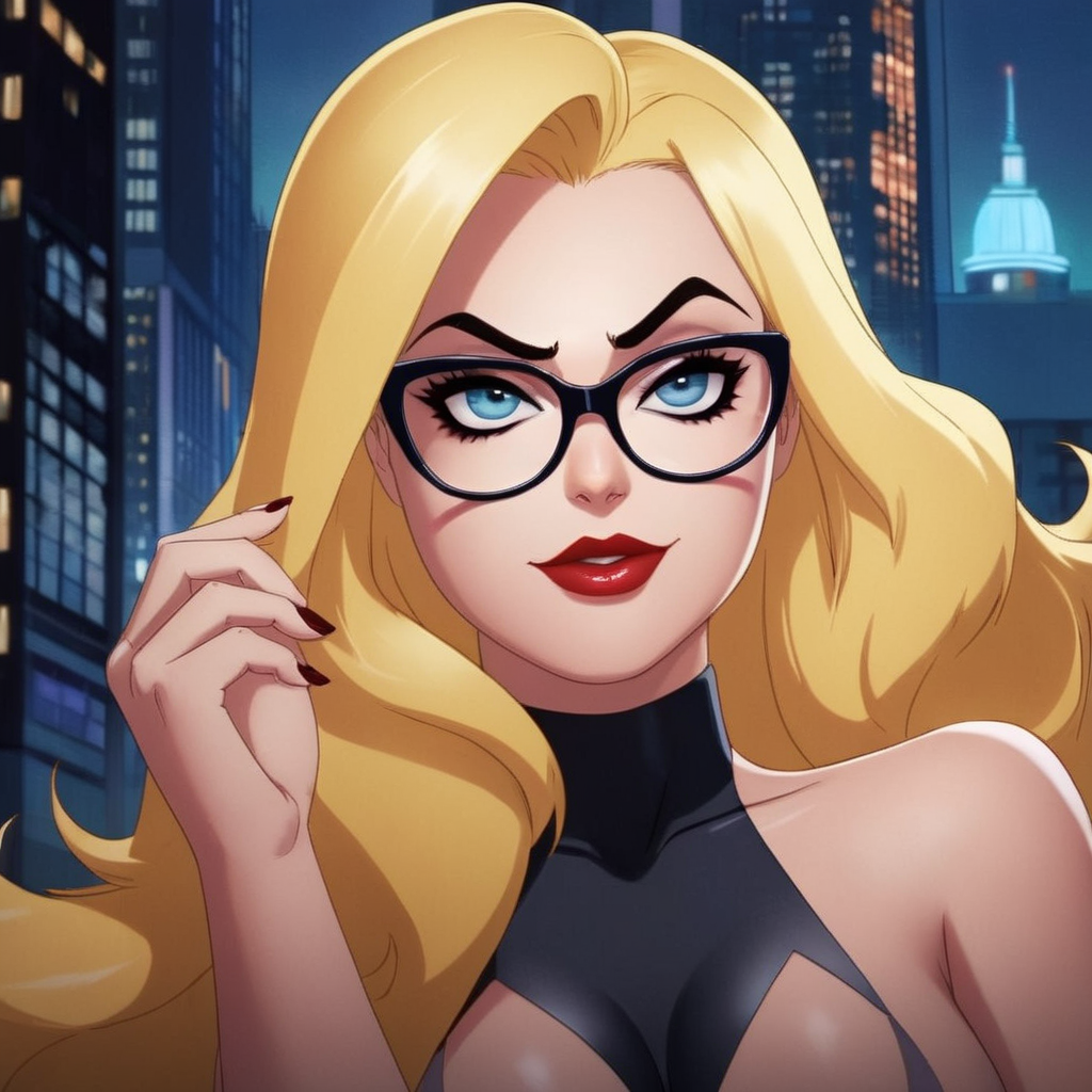 anime artwork of  <lora:Harleen Quinzel:1.2>
Harleen Quinzel a naked blonde cartoon woman with glasses and a big breast In Gotham City Universe, anime style, key visual, vibrant, studio anime,  highly detailed