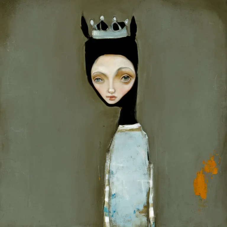 <lora:SDXL_style_by_Michele_Mikesell_Sa_May_v5:1> style by Michele Mikesell, a  woman princess