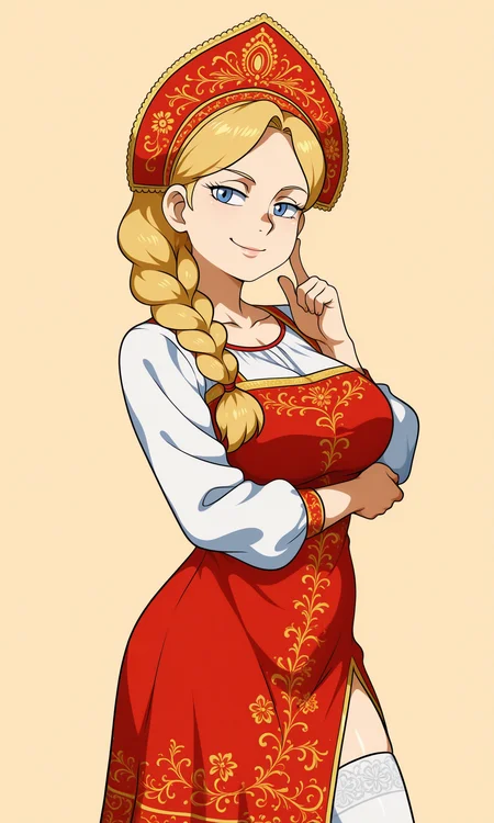 Russian traditional dress